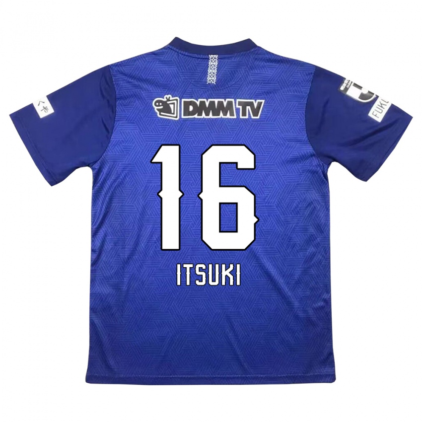 Niño Camiseta Itsuki Oda #16 Azul Oscuro 1ª Equipación 2024/25 La Camisa Chile