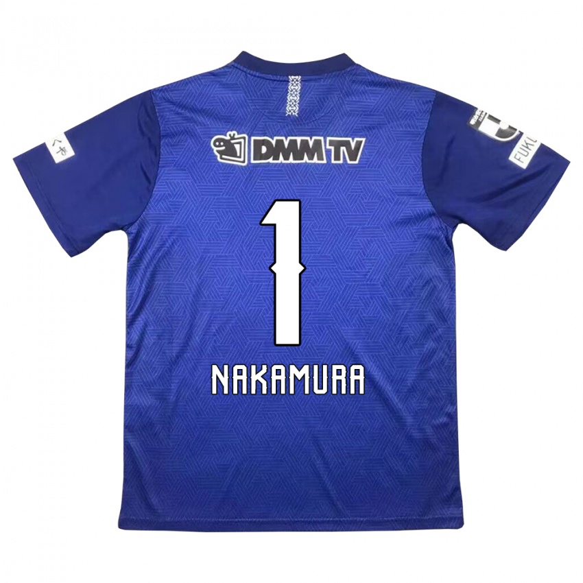 Niño Camiseta Seigo Nakamura #1 Azul Oscuro 1ª Equipación 2024/25 La Camisa Chile