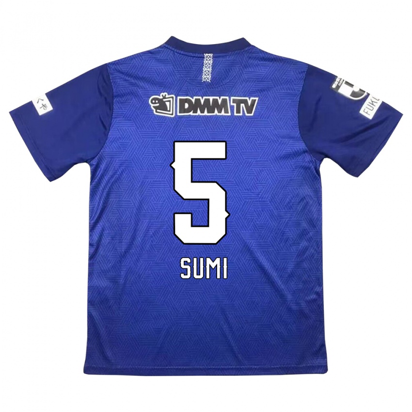 Niño Camiseta Kotaro Sumi #5 Azul Oscuro 1ª Equipación 2024/25 La Camisa Chile