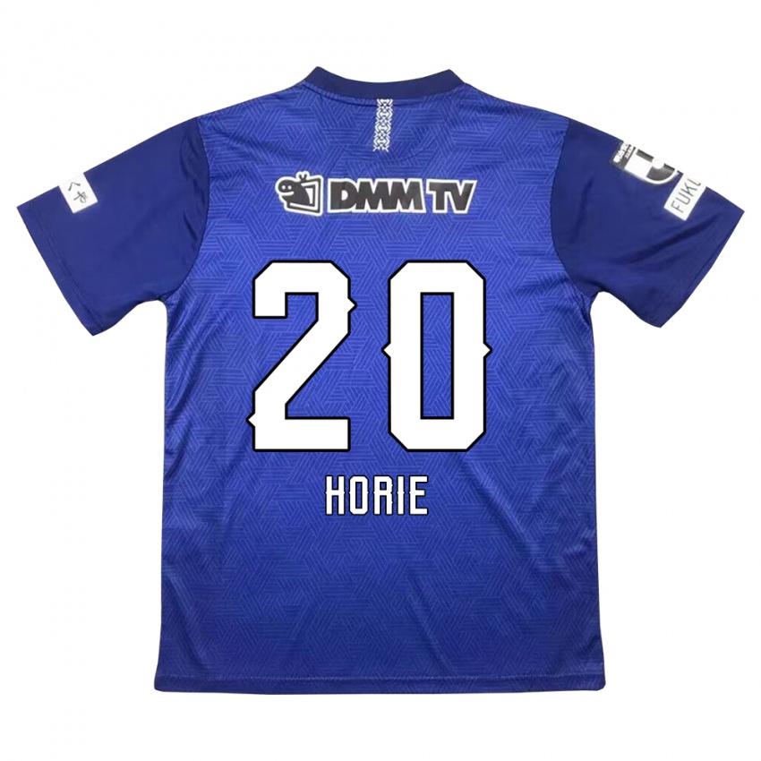 Niño Camiseta Hibiki Horie #20 Azul Oscuro 1ª Equipación 2024/25 La Camisa Chile