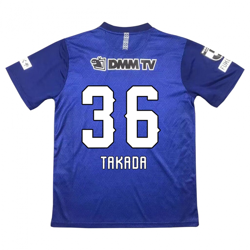 Niño Camiseta Seiya Takada #36 Azul Oscuro 1ª Equipación 2024/25 La Camisa Chile