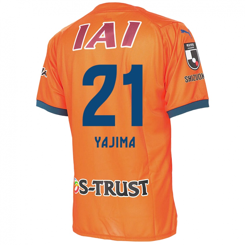 Niño Camiseta Shinya Yajima #21 Naranja Azul 1ª Equipación 2024/25 La Camisa Chile