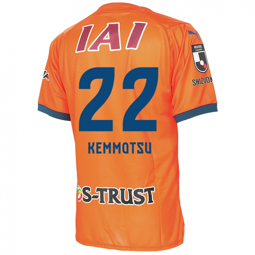 Niño Camiseta Takumu Kemmotsu #22 Naranja Azul 1ª Equipación 2024/25 La Camisa Chile