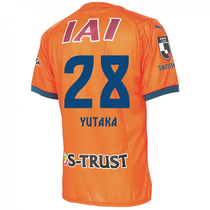 Niño Camiseta Yutaka Yoshida #28 Naranja Azul 1ª Equipación 2024/25 La Camisa Chile