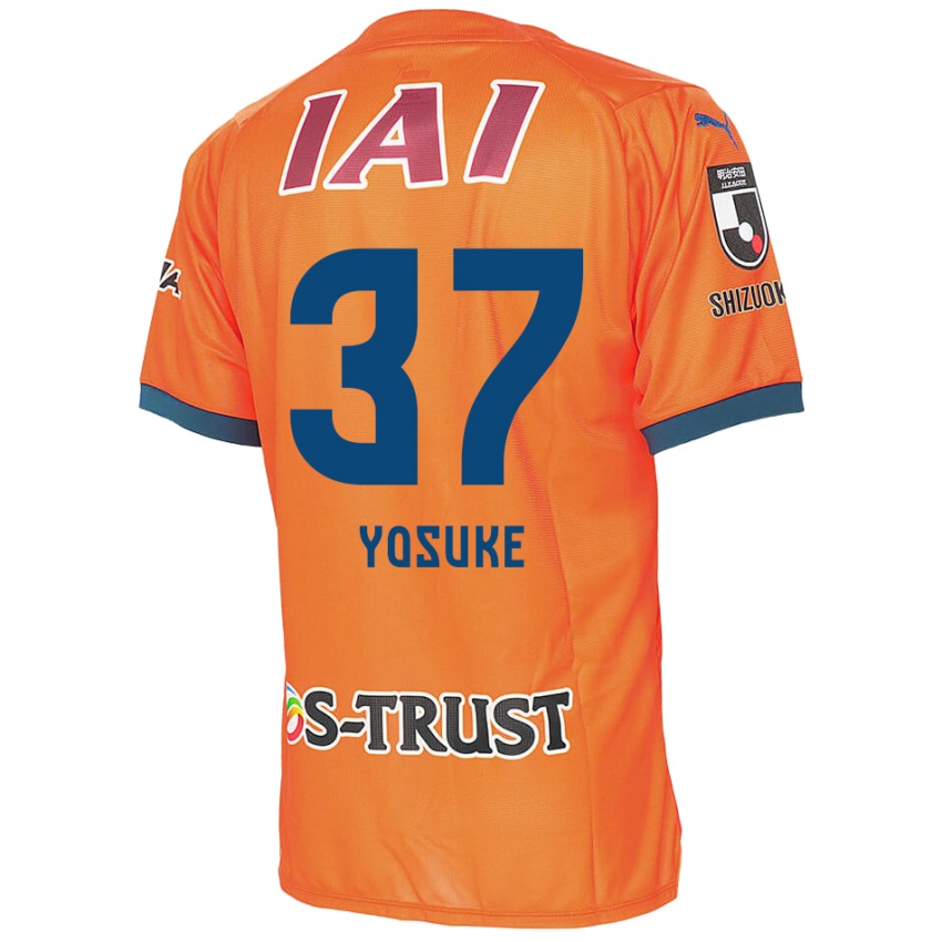 Niño Camiseta Yosuke Morishige #37 Naranja Azul 1ª Equipación 2024/25 La Camisa Chile