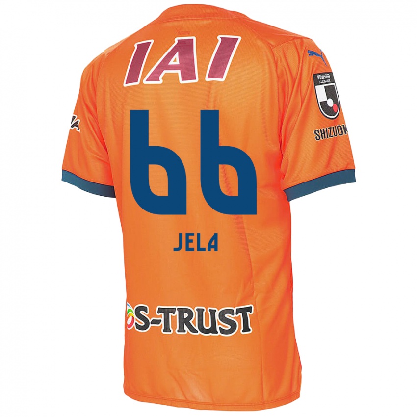 Niño Camiseta Jelani Reshaun Sumiyoshi #66 Naranja Azul 1ª Equipación 2024/25 La Camisa Chile