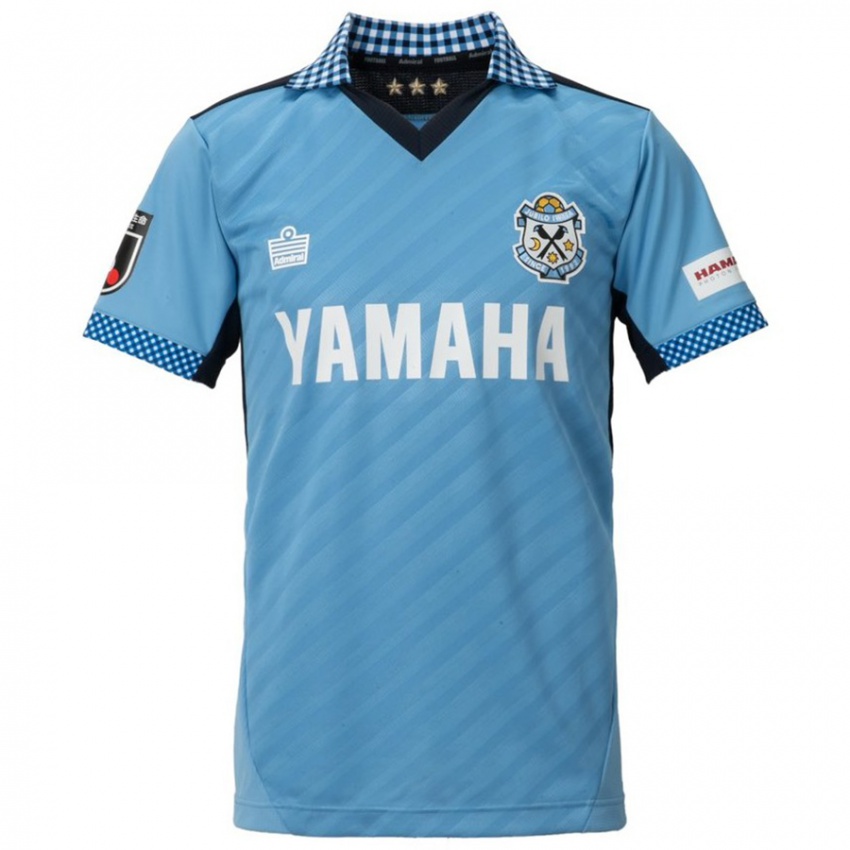 Niño Camiseta Rea Ishizuka #14 Azul Negro 1ª Equipación 2024/25 La Camisa Chile