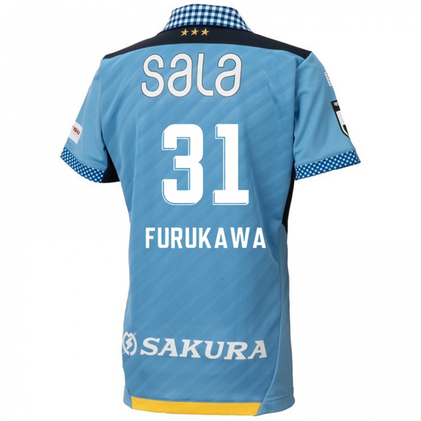 Niño Camiseta Yosuke Furukawa #31 Azul Negro 1ª Equipación 2024/25 La Camisa Chile