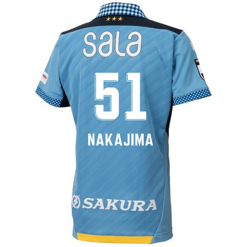 Niño Camiseta Keitaro Nakajima #51 Azul Negro 1ª Equipación 2024/25 La Camisa Chile