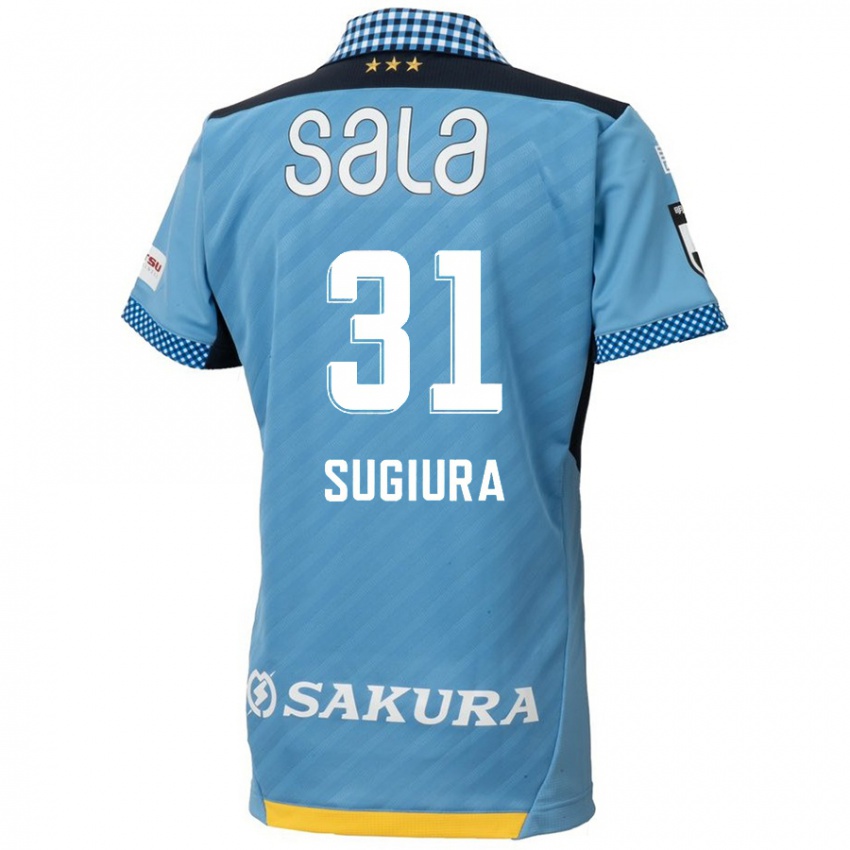 Niño Camiseta Rinnosuke Sugiura #31 Azul Negro 1ª Equipación 2024/25 La Camisa Chile