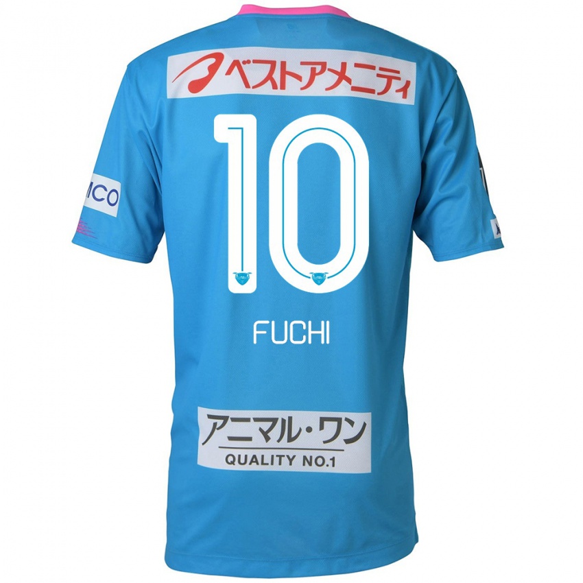 Niño Camiseta Fuchi Honda #10 Azul Rosado 1ª Equipación 2024/25 La Camisa Chile