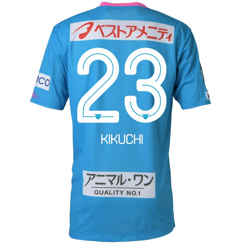 Niño Camiseta Taichi Kikuchi #23 Azul Rosado 1ª Equipación 2024/25 La Camisa Chile