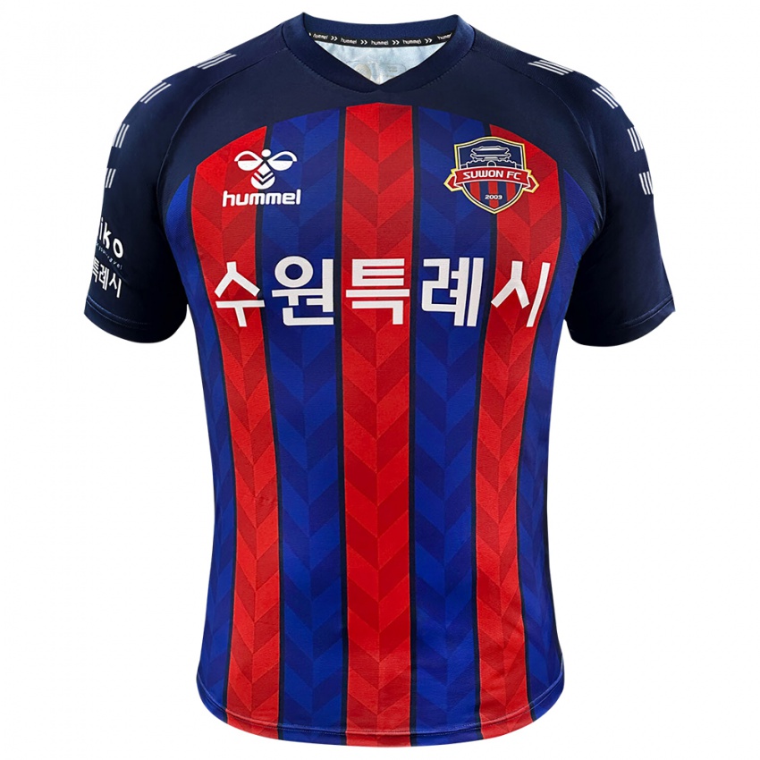 Niño Camiseta Jae-Hoon Lee #31 Azul Rojo 1ª Equipación 2024/25 La Camisa Chile