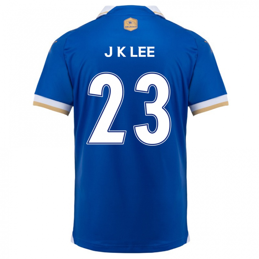 Niño Camiseta Ki-Je Lee #23 Azul Blanco 1ª Equipación 2024/25 La Camisa Chile