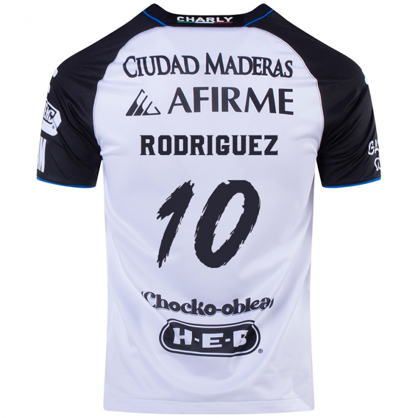 Niño Camiseta Lucas Rodríguez #10 Azul Negro 1ª Equipación 2024/25 La Camisa Chile