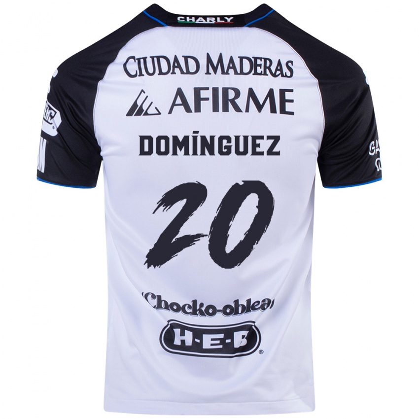 Niño Camiseta Misael Domínguez #20 Azul Negro 1ª Equipación 2024/25 La Camisa Chile