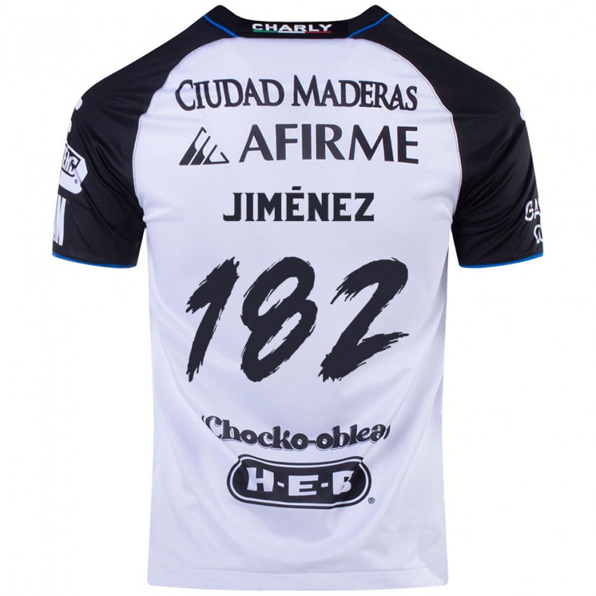 Niño Camiseta Carlos Jiménez #182 Azul Negro 1ª Equipación 2024/25 La Camisa Chile