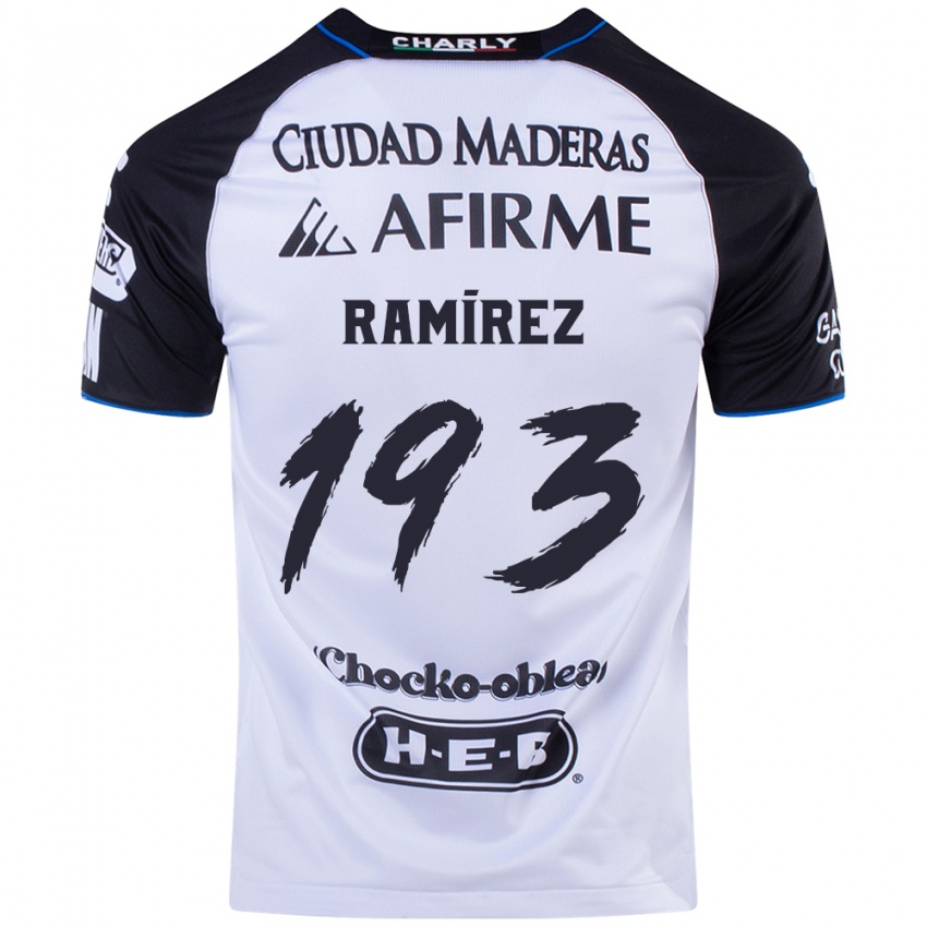 Niño Camiseta Ángel Ramírez #193 Azul Negro 1ª Equipación 2024/25 La Camisa Chile