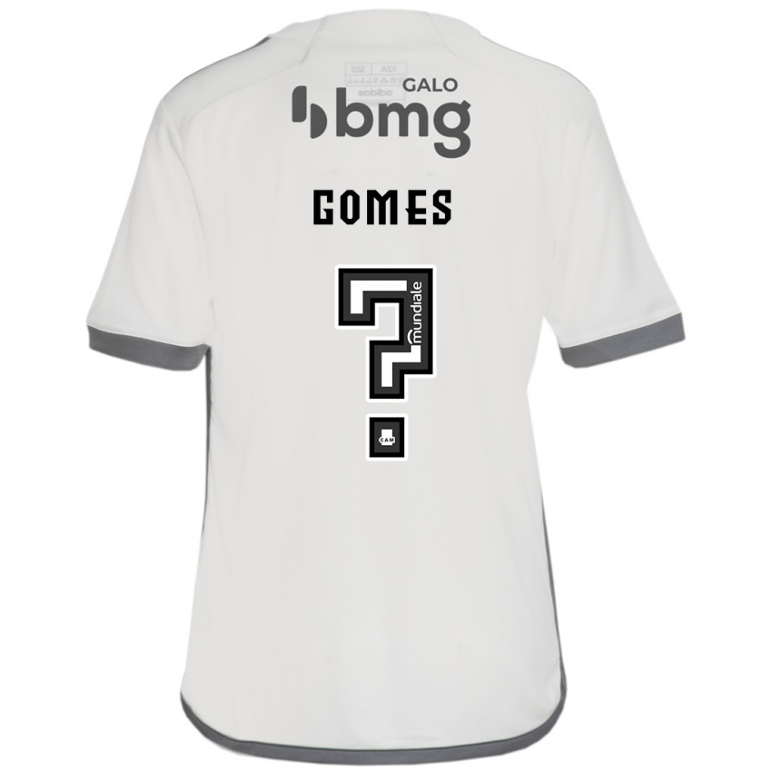 Niño Camiseta Fábio Gomes #0 Blanquecino 2ª Equipación 2024/25 La Camisa Chile