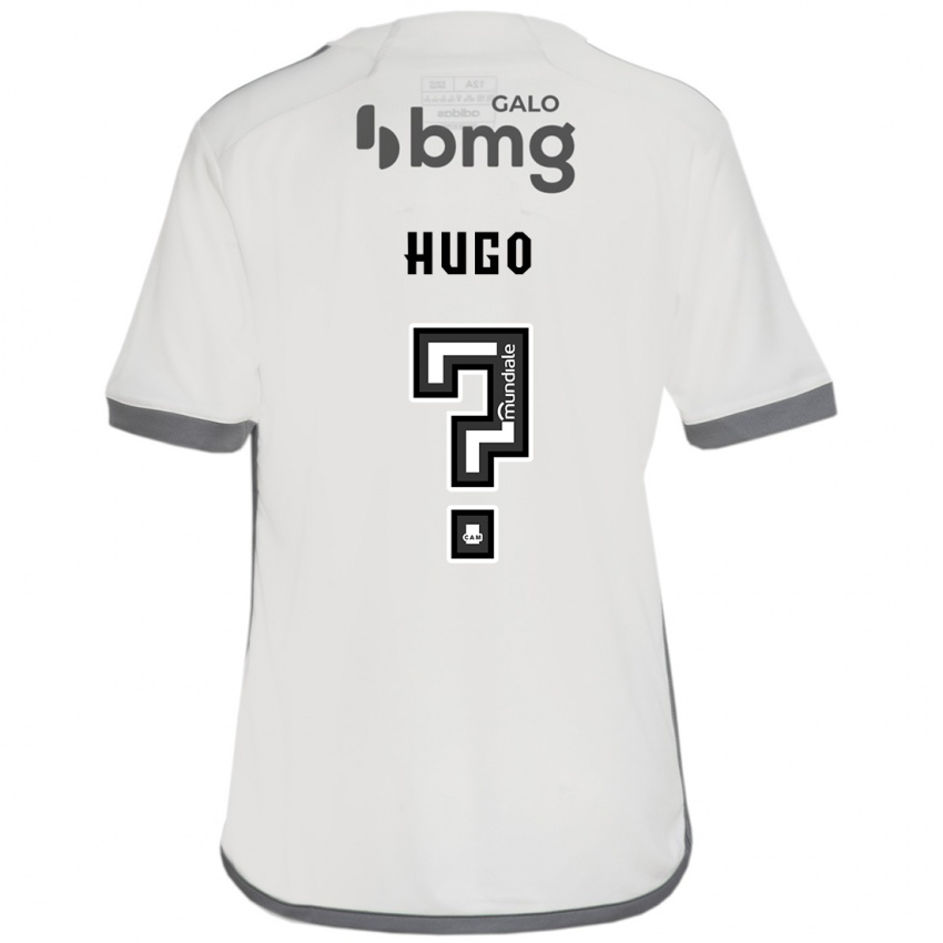 Niño Camiseta Victor Hugo #0 Blanquecino 2ª Equipación 2024/25 La Camisa Chile