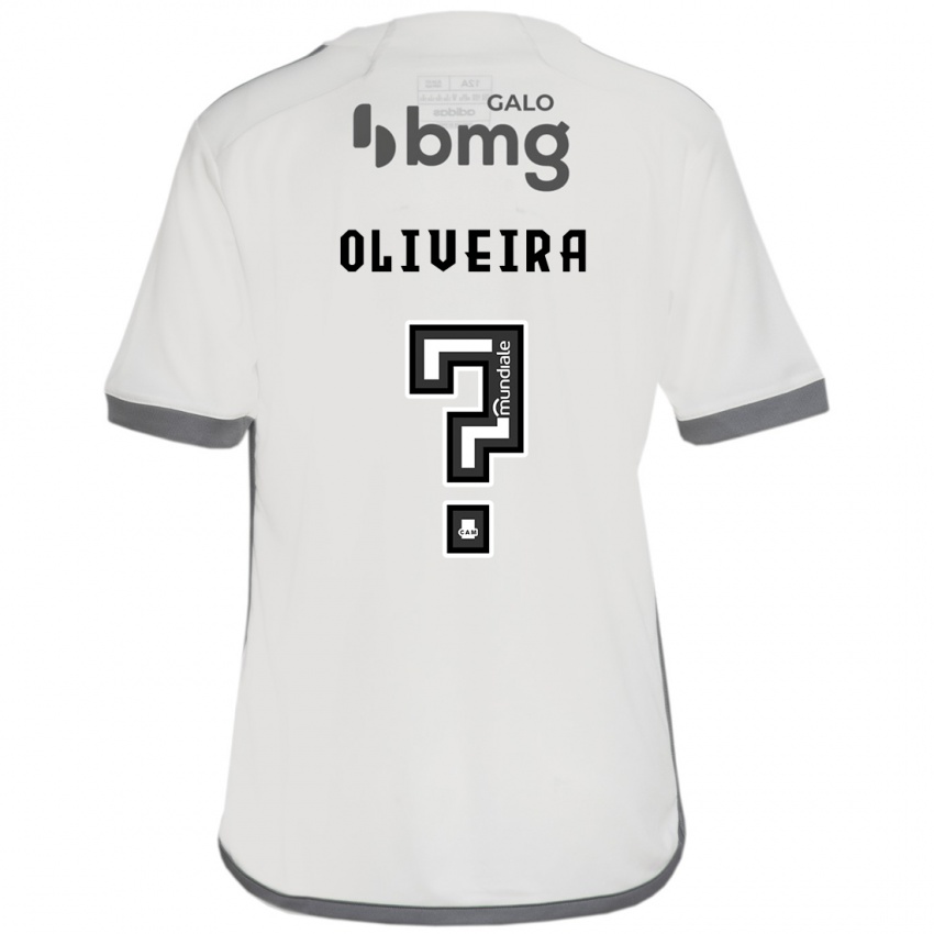 Niño Camiseta Pedro Oliveira #0 Blanquecino 2ª Equipación 2024/25 La Camisa Chile