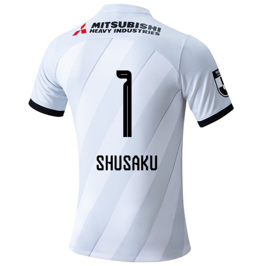 Niño Camiseta Shusaku Nishikawa #1 Gris Blanco 2ª Equipación 2024/25 La Camisa Chile