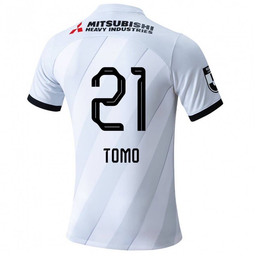 Niño Camiseta Tomoaki Okubo #21 Gris Blanco 2ª Equipación 2024/25 La Camisa Chile