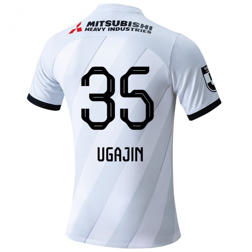 Niño Camiseta Tomoya Ugajin #35 Gris Blanco 2ª Equipación 2024/25 La Camisa Chile