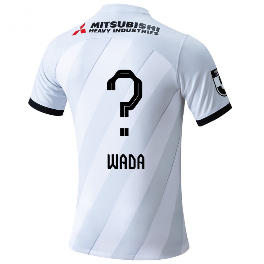 Niño Camiseta Naoya Wada #0 Gris Blanco 2ª Equipación 2024/25 La Camisa Chile