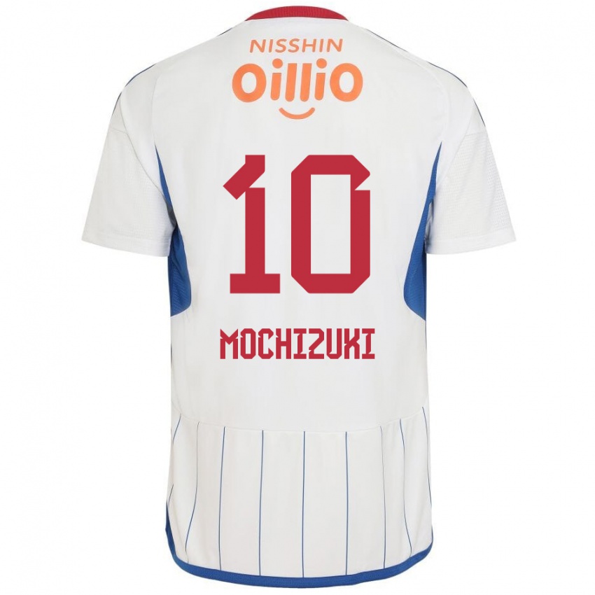 Niño Camiseta Kohei Mochizuki #10 Blanco Azul Rojo 2ª Equipación 2024/25 La Camisa Chile