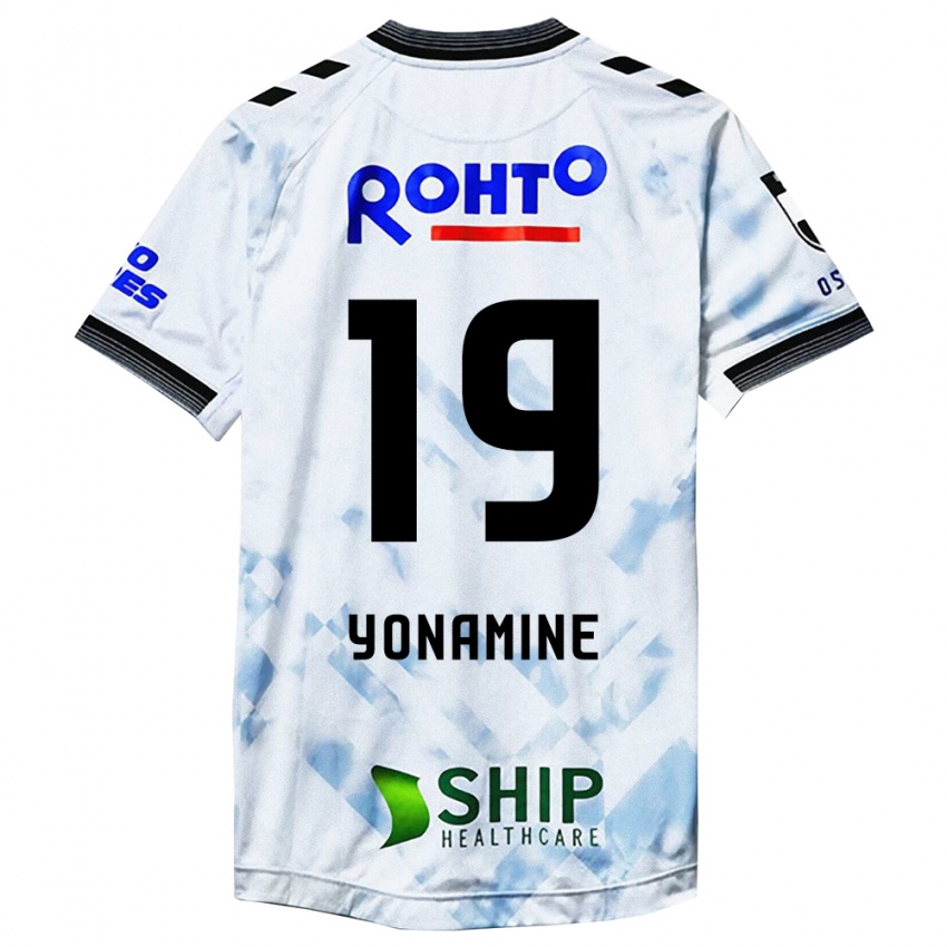 Niño Camiseta Kotaro Yonamine #19 Blanco Negro 2ª Equipación 2024/25 La Camisa Chile