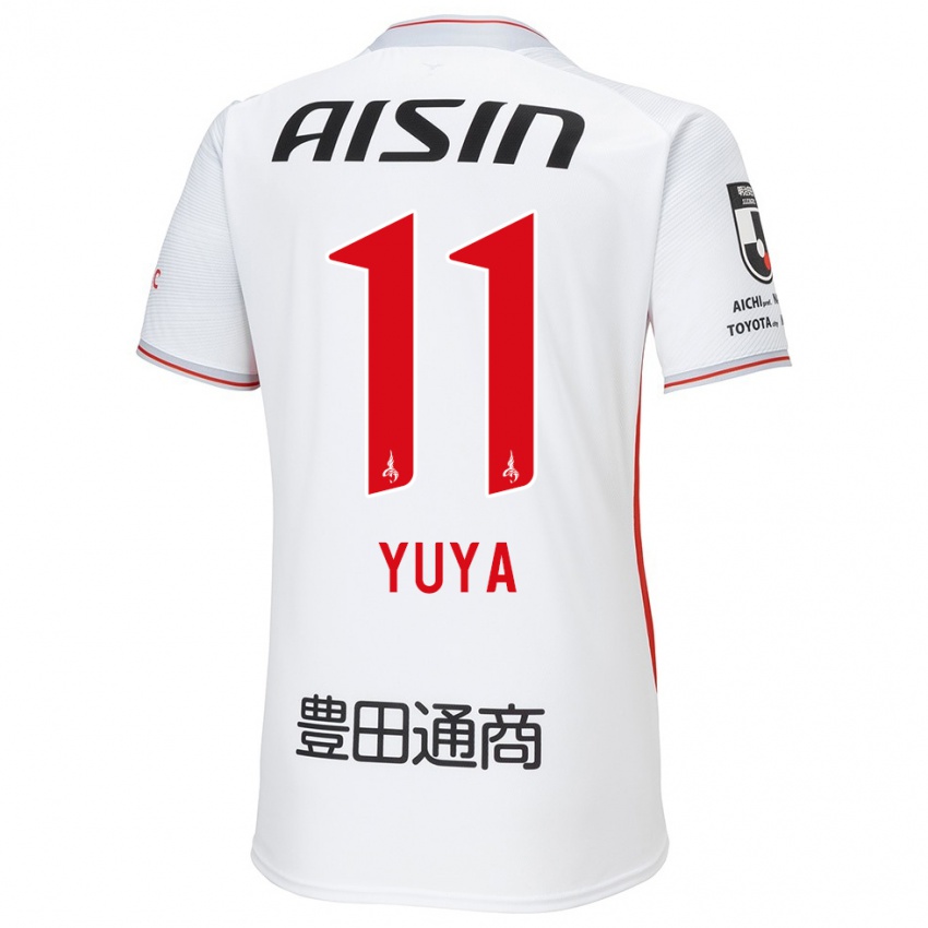 Niño Camiseta Yuya Yamagishi #11 Blanco Amarillo Rojo 2ª Equipación 2024/25 La Camisa Chile