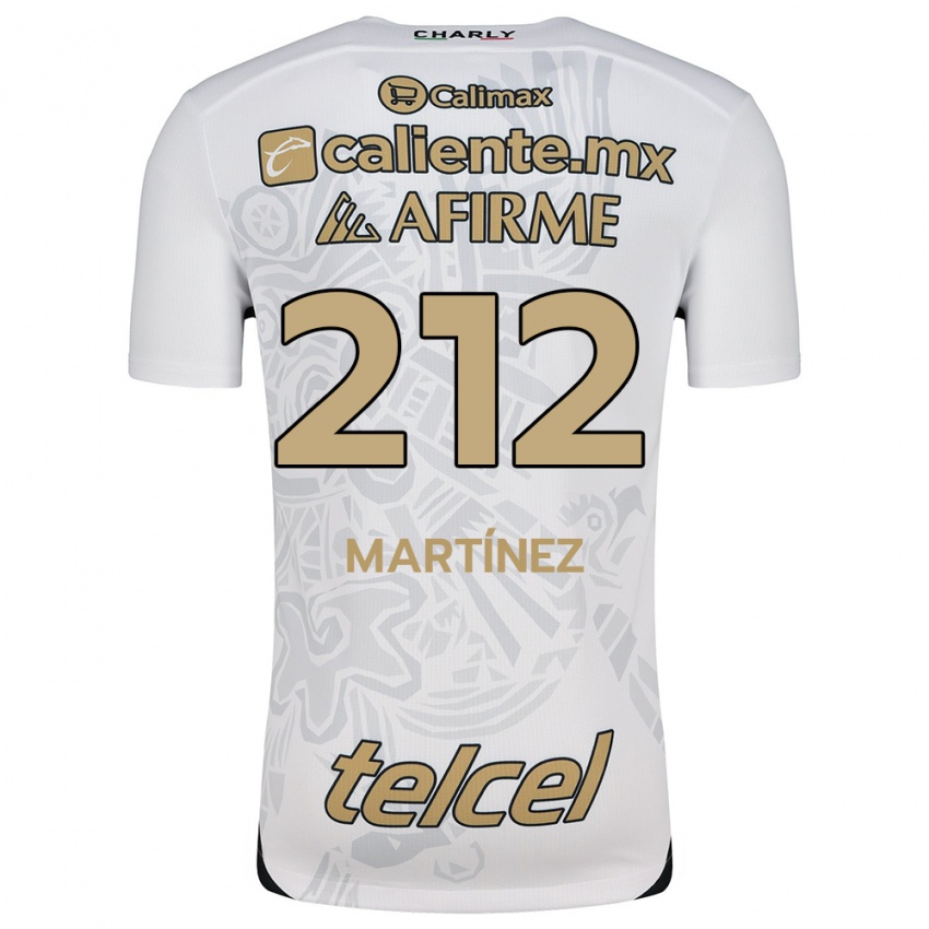 Niño Camiseta Juan Martínez #212 Blanco Negro 2ª Equipación 2024/25 La Camisa Chile