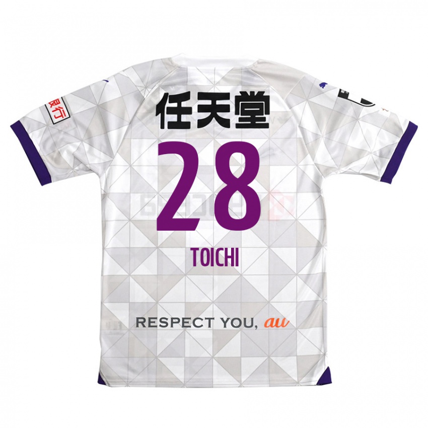 Niño Camiseta Toichi Suzuki #28 Blanco Morado 2ª Equipación 2024/25 La Camisa Chile