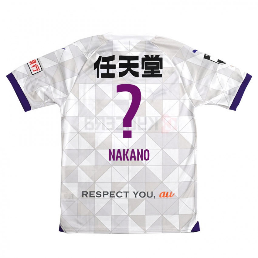 Niño Camiseta Kotaro Nakano #0 Blanco Morado 2ª Equipación 2024/25 La Camisa Chile