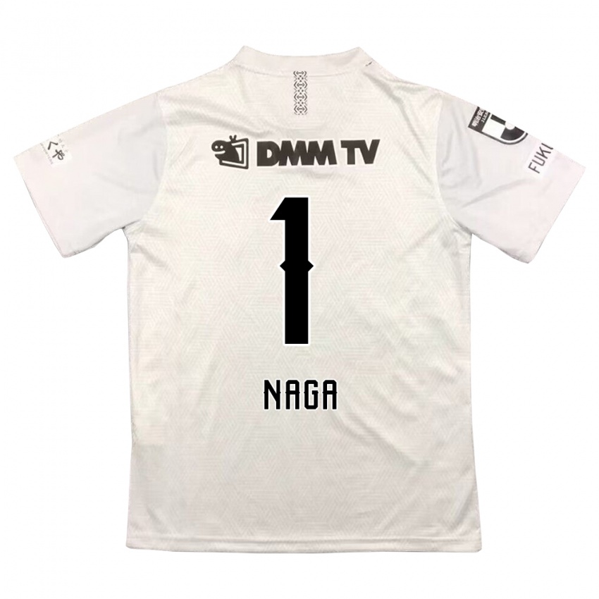 Niño Camiseta Takumi Nagaishi #1 Gris Negro 2ª Equipación 2024/25 La Camisa Chile