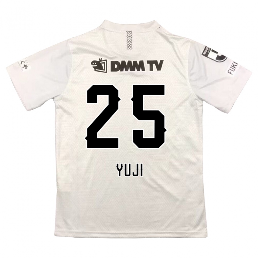 Niño Camiseta Yuji Kitajima #25 Gris Negro 2ª Equipación 2024/25 La Camisa Chile