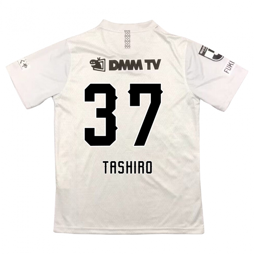 Niño Camiseta Masaya Tashiro #37 Gris Negro 2ª Equipación 2024/25 La Camisa Chile