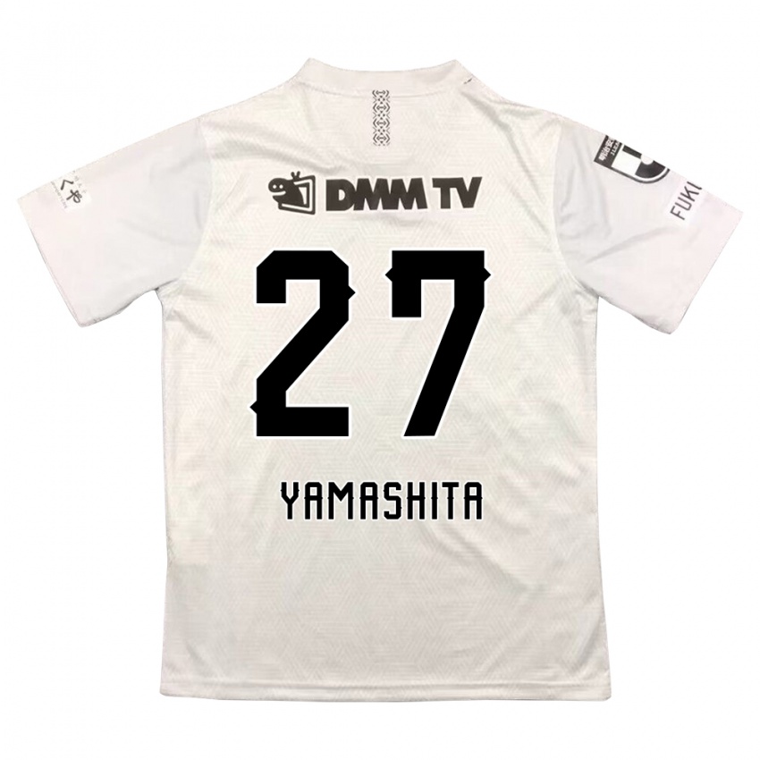 Niño Camiseta Sotaro Yamashita #27 Gris Negro 2ª Equipación 2024/25 La Camisa Chile