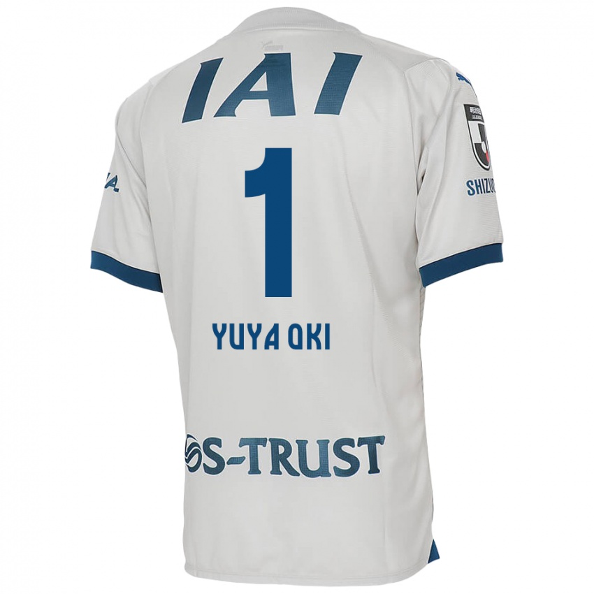 Niño Camiseta Yuya Oki #1 Blanco Azul 2ª Equipación 2024/25 La Camisa Chile