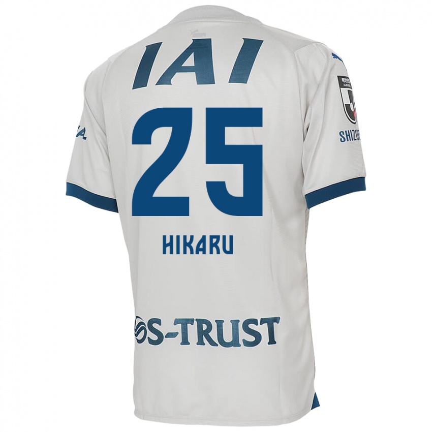 Niño Camiseta Hikaru Naruoka #25 Blanco Azul 2ª Equipación 2024/25 La Camisa Chile