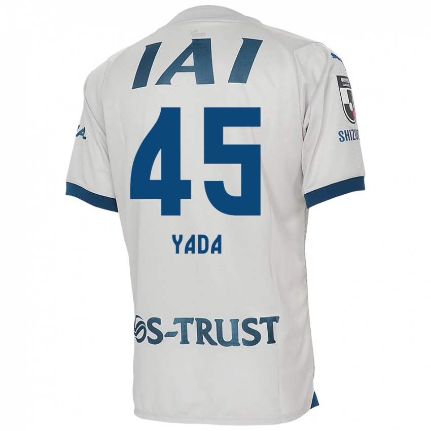 Niño Camiseta Ryunosuke Yada #45 Blanco Azul 2ª Equipación 2024/25 La Camisa Chile