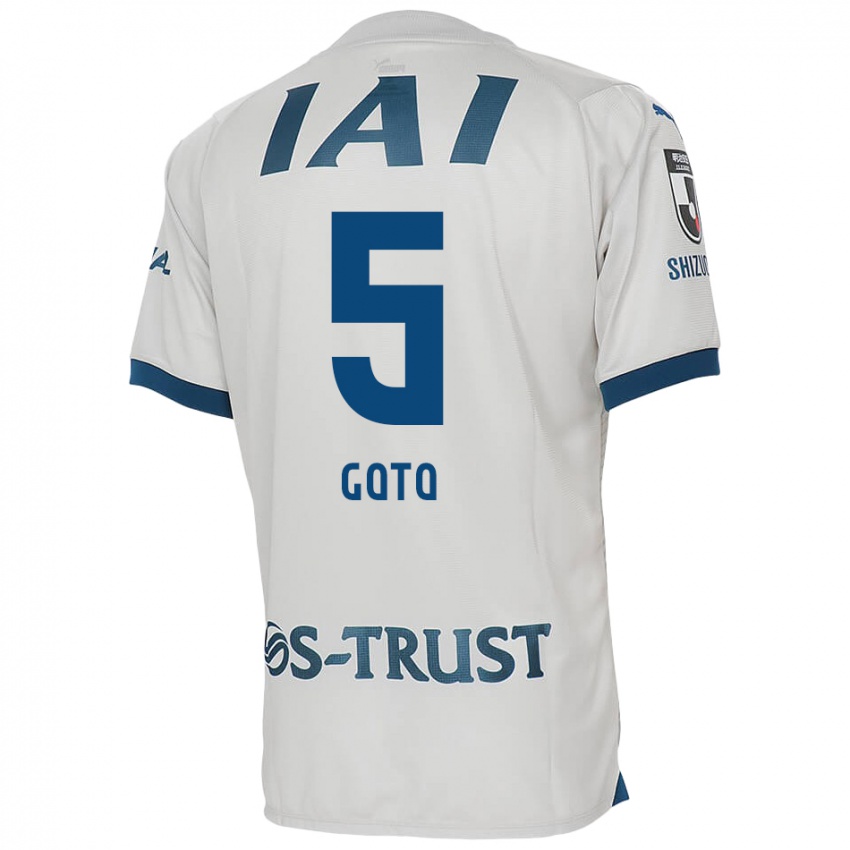 Niño Camiseta Keita Goto #5 Blanco Azul 2ª Equipación 2024/25 La Camisa Chile