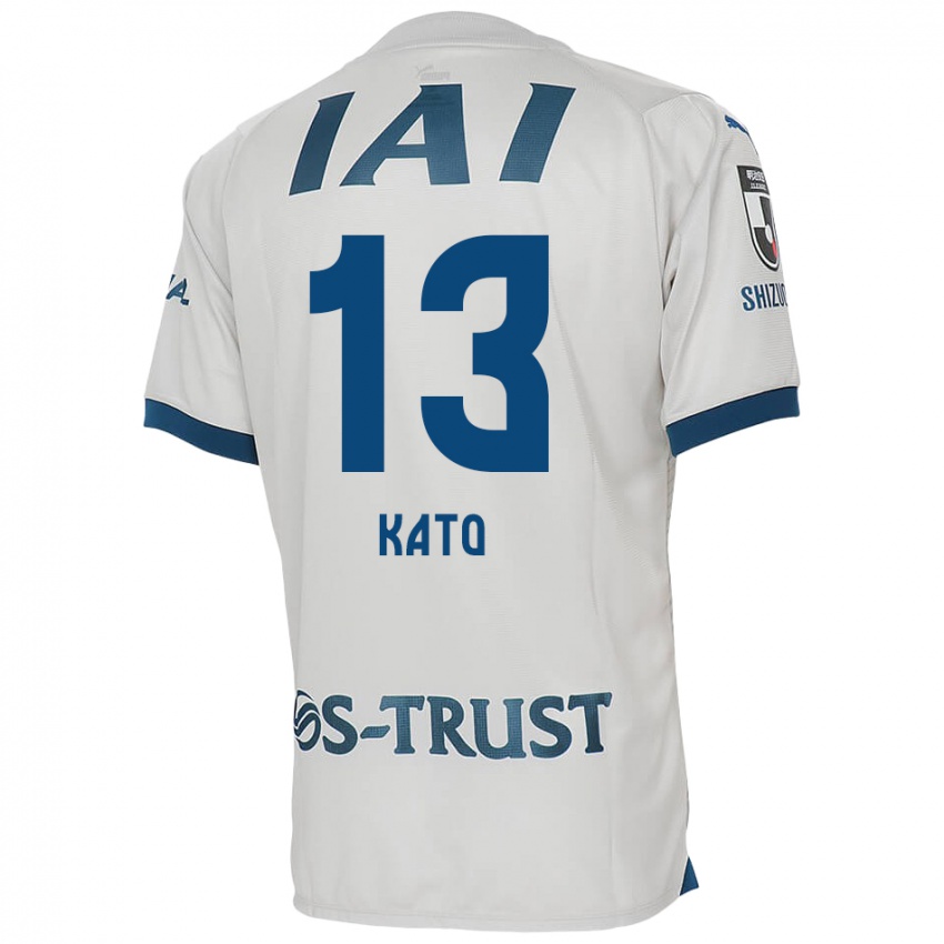 Niño Camiseta Daiya Kato #13 Blanco Azul 2ª Equipación 2024/25 La Camisa Chile