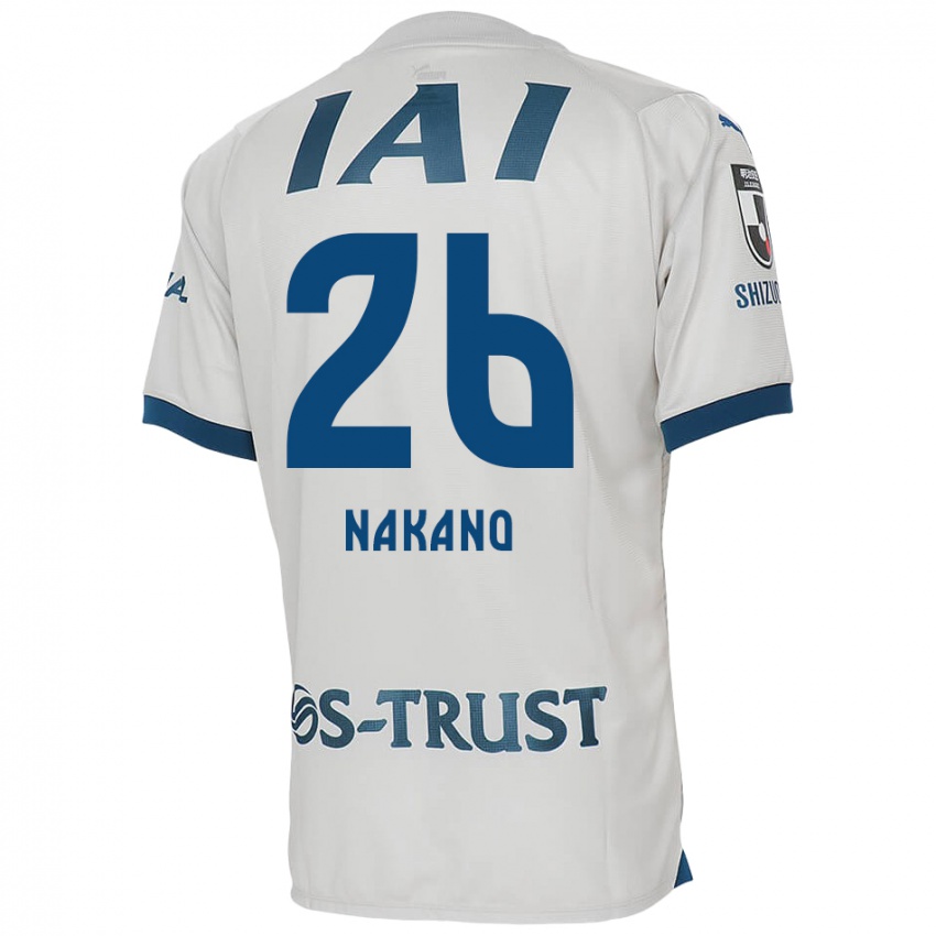 Niño Camiseta Takeru Nakano #26 Blanco Azul 2ª Equipación 2024/25 La Camisa Chile