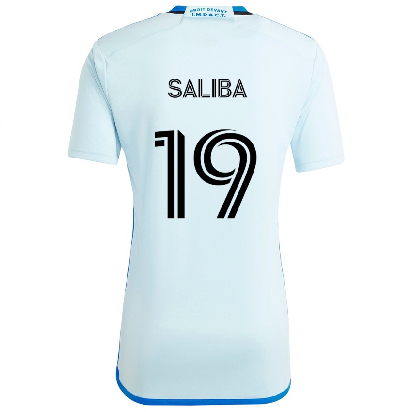 Niño Camiseta Nathan-Dylan Saliba #19 Azul Hielo 2ª Equipación 2024/25 La Camisa Chile