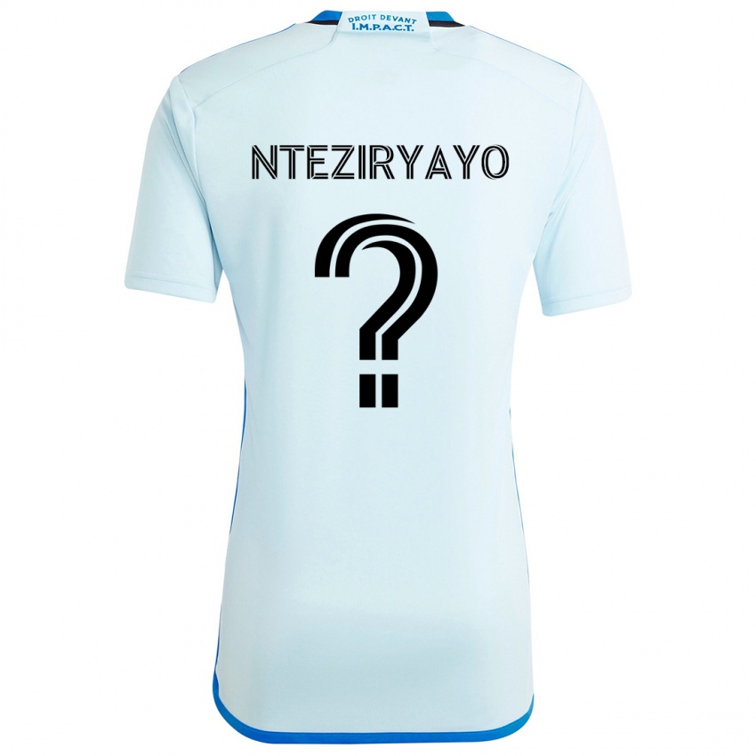 Niño Camiseta Josh Nteziryayo #0 Azul Hielo 2ª Equipación 2024/25 La Camisa Chile