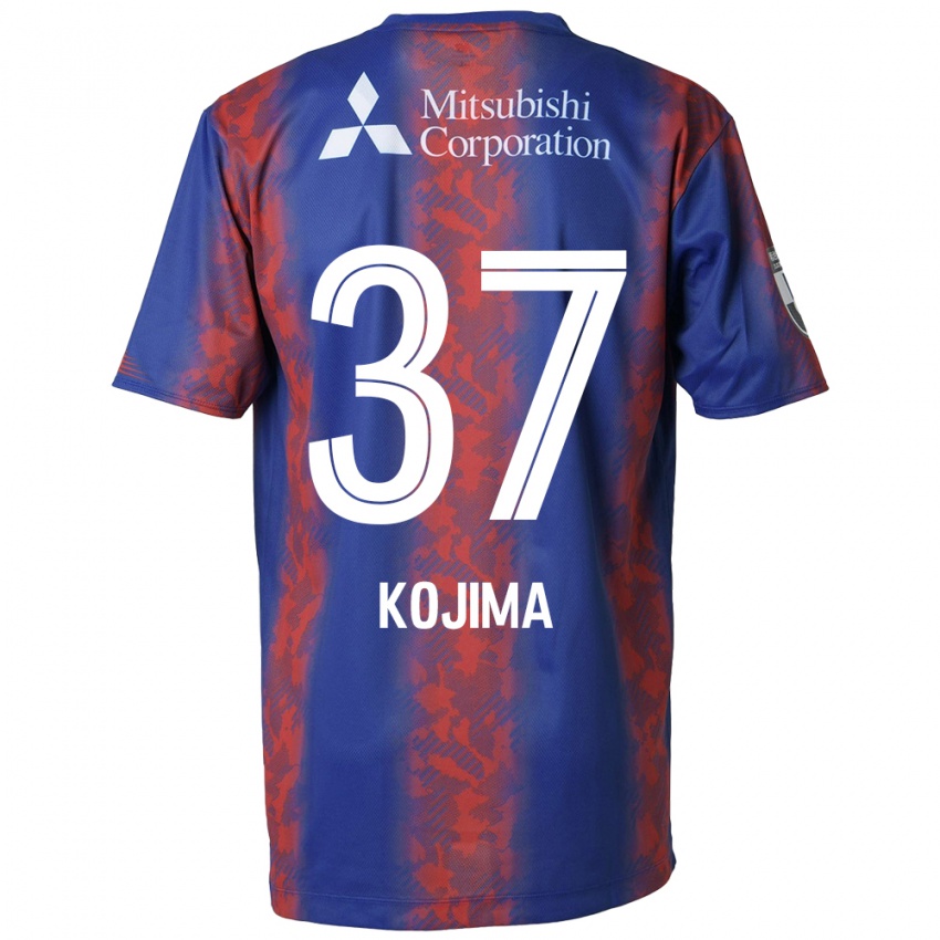 Hombre Camiseta Satsuki Kojima #37 Azul Rojo 1ª Equipación 2024/25 La Camisa Chile