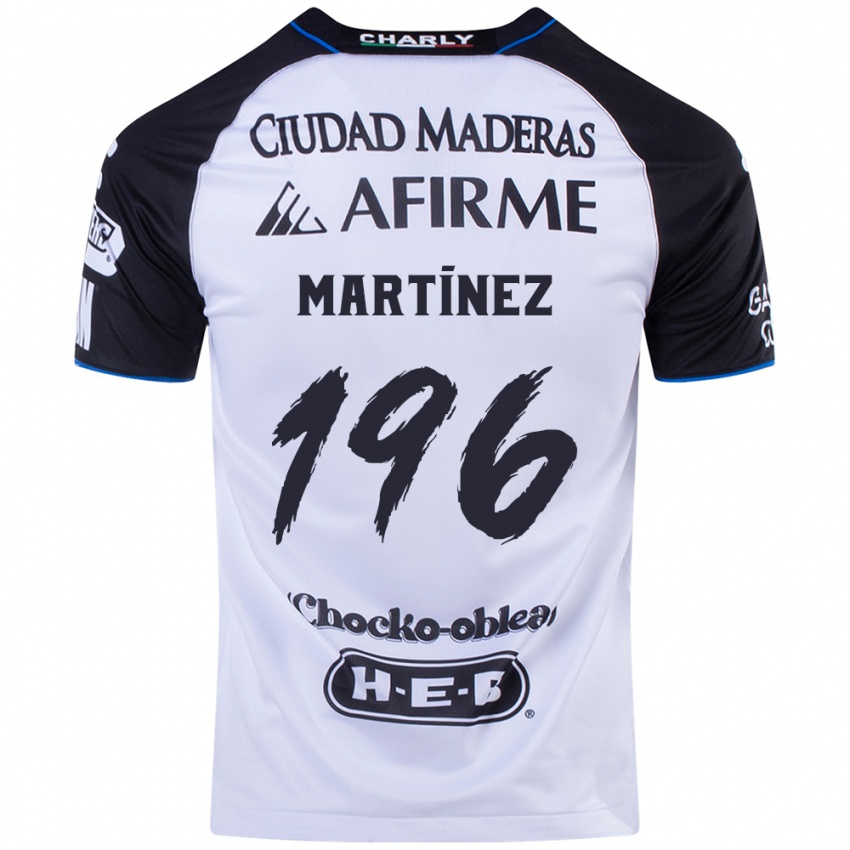 Hombre Camiseta Diego Martínez #196 Azul Negro 1ª Equipación 2024/25 La Camisa Chile