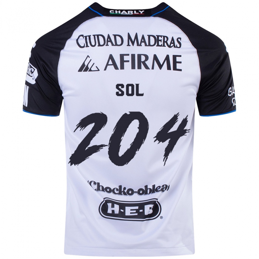 Hombre Camiseta Martín Sol #204 Azul Negro 1ª Equipación 2024/25 La Camisa Chile